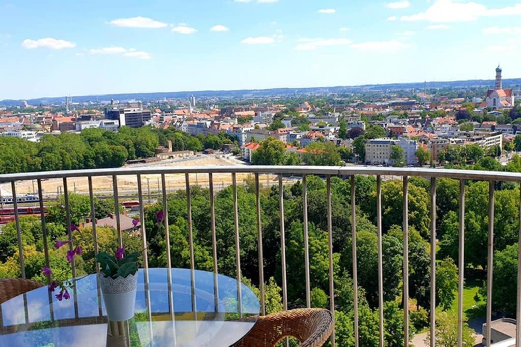 Suite-Xxi City View Hotelturm Augsburg Zewnętrze zdjęcie