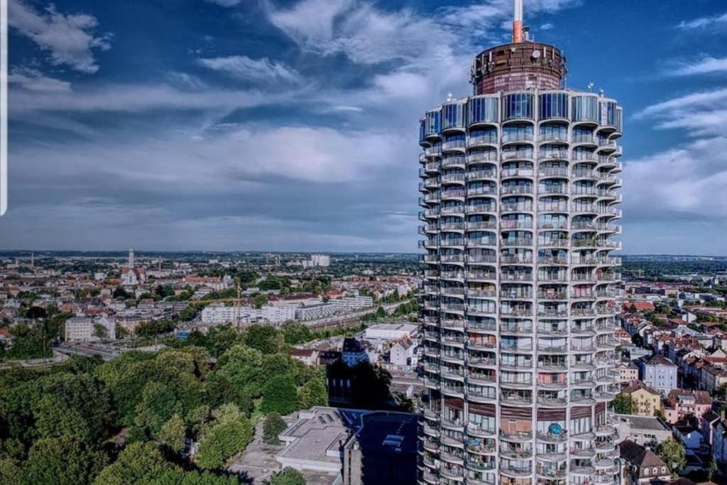 Suite-Xxi City View Hotelturm Augsburg Zewnętrze zdjęcie