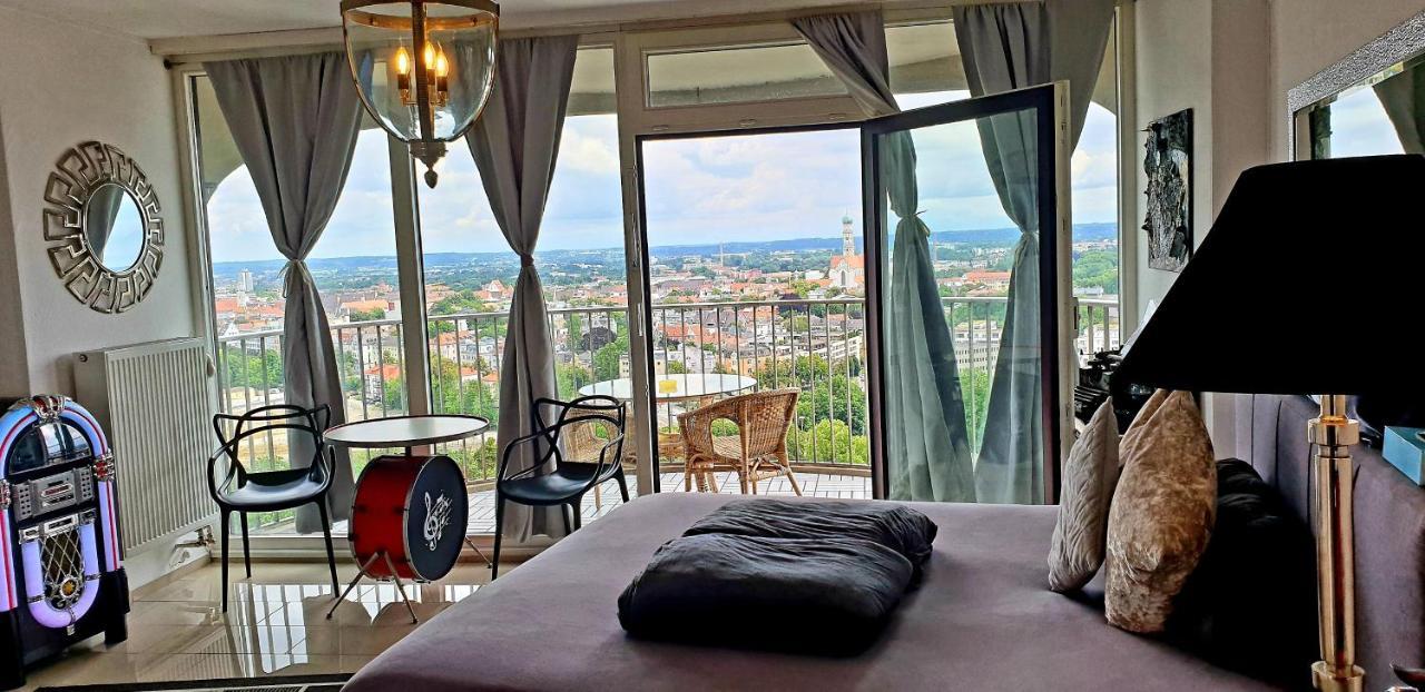 Suite-Xxi City View Hotelturm Augsburg Zewnętrze zdjęcie