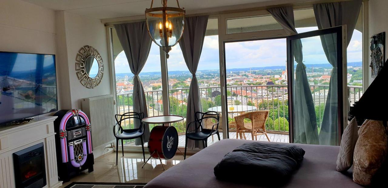 Suite-Xxi City View Hotelturm Augsburg Zewnętrze zdjęcie