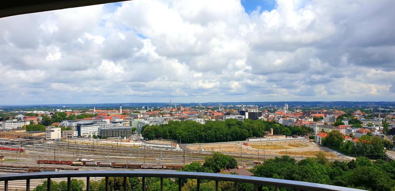 Suite-Xxi City View Hotelturm Augsburg Zewnętrze zdjęcie