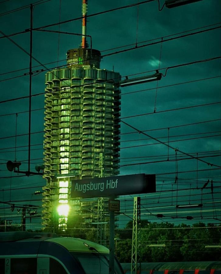 Suite-Xxi City View Hotelturm Augsburg Zewnętrze zdjęcie
